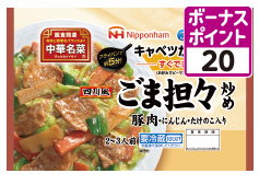 中華名菜四川風ごま坦々炒め