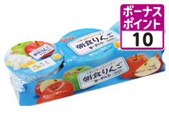 朝食りんごヨーグルト