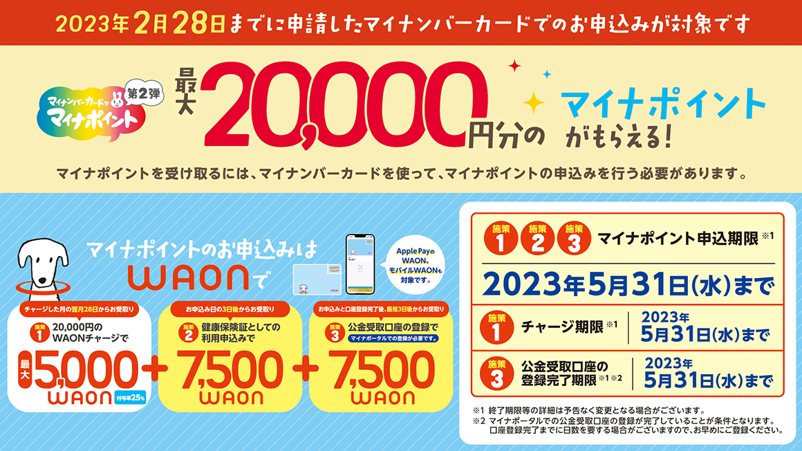 マイナポイント第2弾WEBバナー