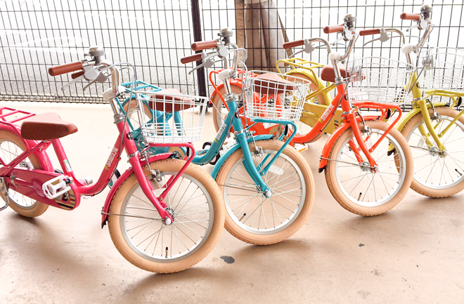 自転車カラーバリエーション