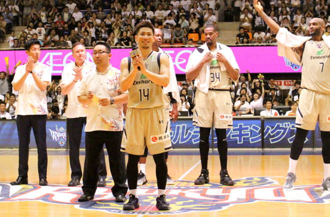 岸本選手の挨拶