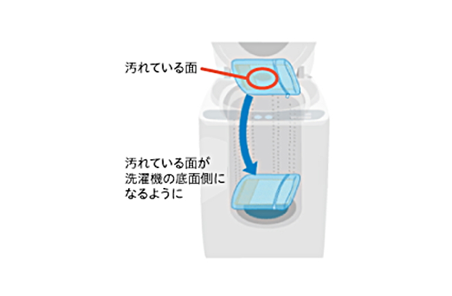 洗濯機に入れる際のポイント